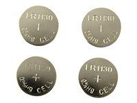 Knapcellebatterier LR1130 – Gembird EnerGenie (4 stk., alkalisk)