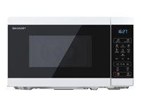 Mikrobølgeovn Sharp YC-MS02E-W 20 l – hvid, 800 W