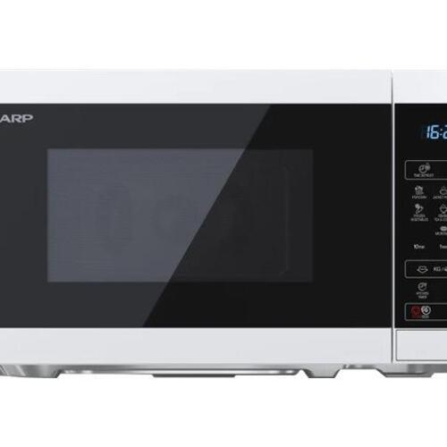Mikrobølgeovn Sharp YC-MS02E-W 20 l – hvid, 800 W