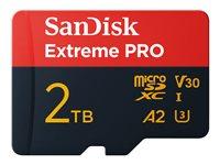 Hukommelseskort microSDXC - SanDisk Extreme Pro 2 TB UHS?I 200 MB/s billede