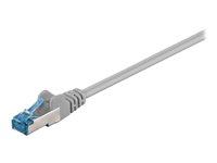 Netværkskabel Cat 6a S/FTP 2 m - Goobay (grå) billede