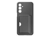 Mobilcover Samsung Galaxy A16/A16 5G - sort TPU med kortholder billede