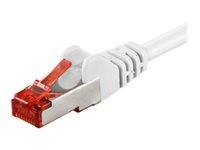 Netværkskabel CAT 6 S/FTP 1,5 m - Goobay (hvid) billede