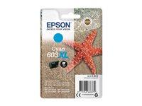 Blækpatron Epson 603XL cyan - 4 ml, op til 350 sider billede