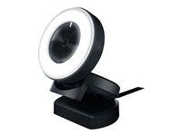 Webcam Razer Kiyo 1080p med ringlys – fortrådet