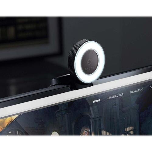 Webcam Razer Kiyo 1080p med ringlys – fortrådet
