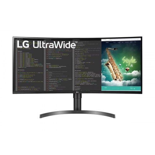 Skærm LG UltraWide 35" kurvet 3440×1440 100 Hz USB-C
