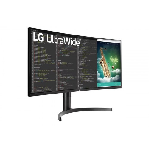 Skærm LG UltraWide 35" kurvet 3440×1440 100 Hz USB-C