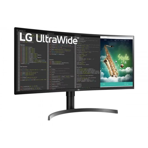 Skærm LG UltraWide 35" kurvet 3440×1440 100 Hz USB-C