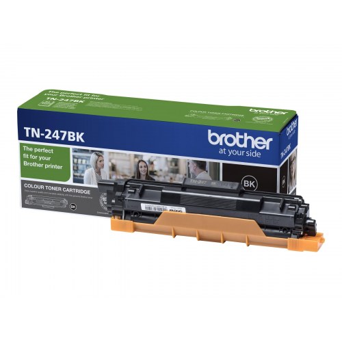 Toner til Brother TN247BK sort – 3.000 sider