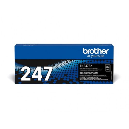Toner til Brother TN247BK sort – 3.000 sider