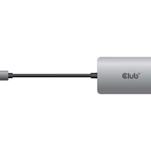USB-C til DVI-D videoadapter – CLUB3D CAC-1510-A, grå