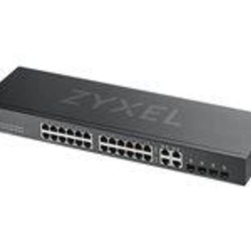 Netværksswitch Zyxel GS1920-24v2 – 24x Gigabit + 4x SFP