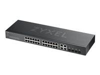 Netværksswitch Zyxel GS1920-24v2 – 24x Gigabit + 4x SFP