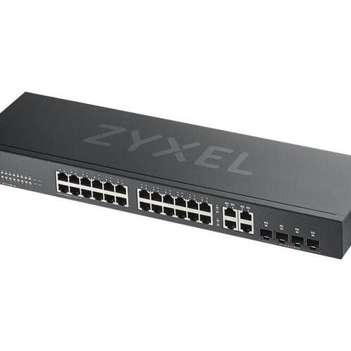 Netværksswitch Zyxel GS1920-24v2 – 24x Gigabit + 4x SFP