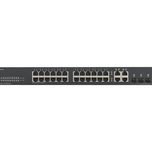 Netværksswitch Zyxel GS1920-24v2 – 24x Gigabit + 4x SFP