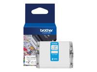 Etiketrulle Brother CZ-1005 – fortløbende, 5 cm x 5 m, fuldfarve