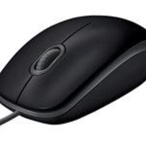 Computer mus Logitech B110 Silent, optisk, kablet, sort