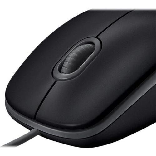 Computer mus Logitech B110 Silent, optisk, kablet, sort