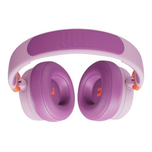 Hovedtelefoner til børn JBL JR 460NC - trådløs/med ledning - pink/lilla