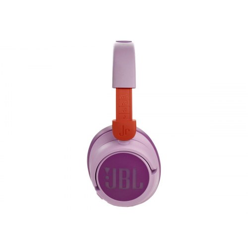 Hovedtelefoner til børn JBL JR 460NC - trådløs/med ledning - pink/lilla