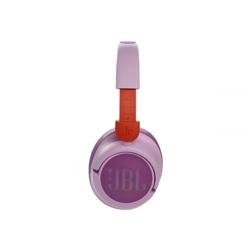 Hovedtelefoner til børn JBL JR 460NC - trådløs/med ledning - pink/lilla