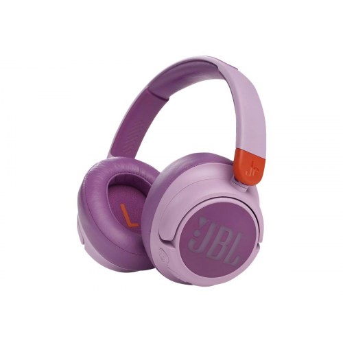 Hovedtelefoner til børn JBL JR 460NC - trådløs/med ledning - pink/lilla