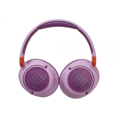 Hovedtelefoner til børn JBL JR 460NC - trådløs/med ledning - pink/lilla