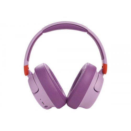 Hovedtelefoner til børn JBL JR 460NC - trådløs/med ledning - pink/lilla
