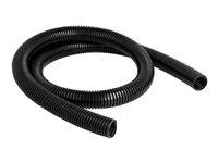 Kabelbeskyttelse korrugeret rør 21,2 mm - DeLOCK - 1 m, sort billede