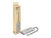USB-C hub 4 porte 10 Gbps - Club 3D CSV-1547 billede