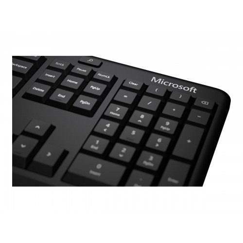 Ergonomisk tastatur Microsoft – kablet, nordisk, sort