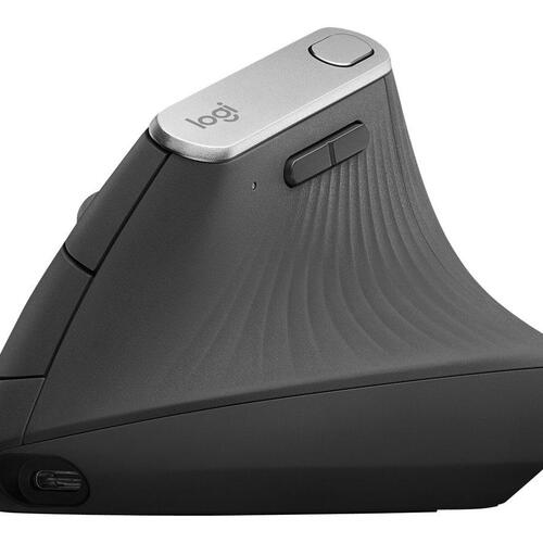Ergonomisk mus Logitech MX Vertical – trådløs/USB, grafit