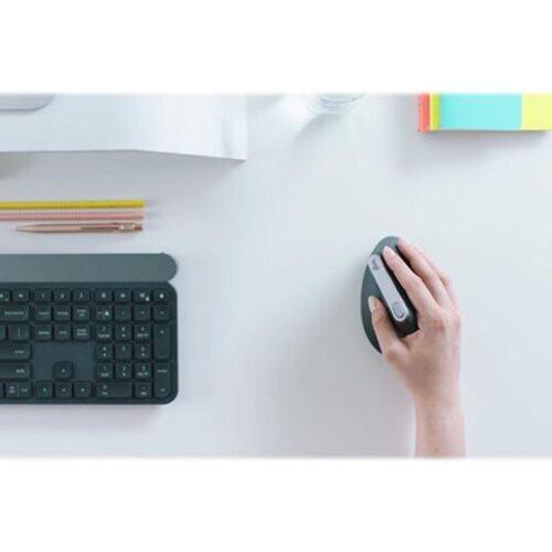 Ergonomisk mus Logitech MX Vertical – trådløs/USB, grafit