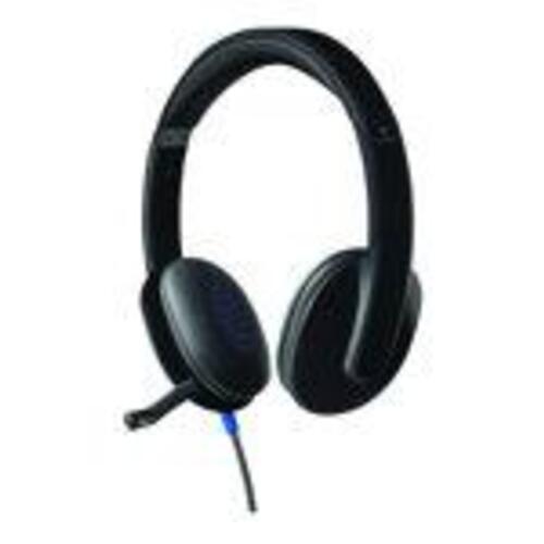 USB headset – Logitech H540 med kabel og støjreduktion