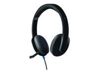 USB headset – Logitech H540 med kabel og støjreduktion