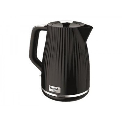 Elkedel Tefal Loft 1,7 l - sort med kromdetaljer