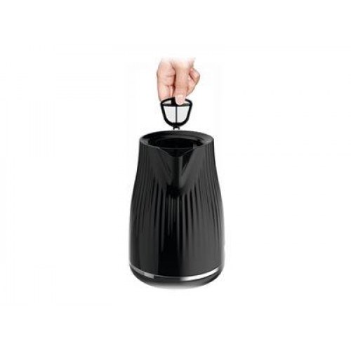 Elkedel Tefal Loft 1,7 l - sort med kromdetaljer
