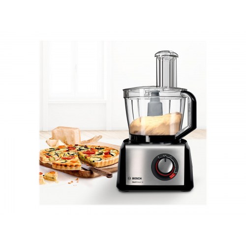 Foodprocessor Bosch MultiTalent 8 MC812M865 3,9 l - børstet rustfrit stål/sort