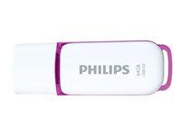 USB stik Philips Snow Edition 64 GB USB 3.0 hvid/lilla