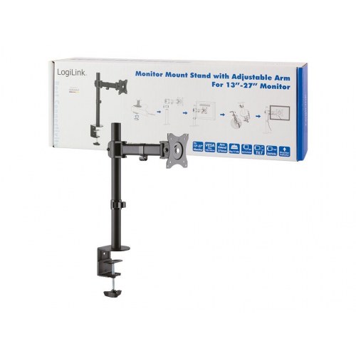 Skærmholder til skrivebord LogiLink 13–27" – justerbar arm