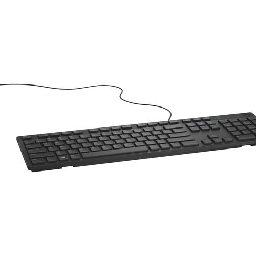 Tastatur med kabel – Dell KB216, Pan Nordic, sort