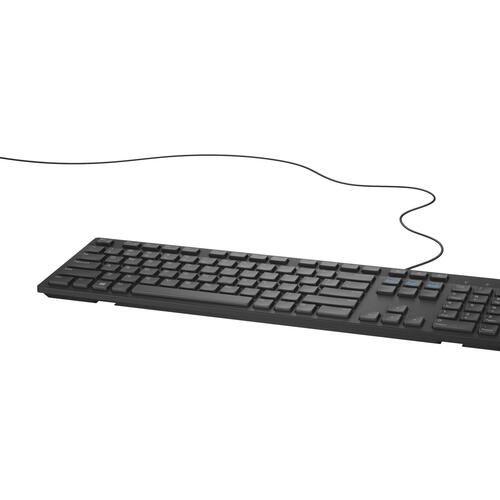 Tastatur med kabel – Dell KB216, Pan Nordic, sort