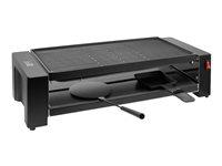 FRITEL Family PR 3195 - Raclette/grill - 1.45 kW - sort