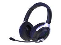 Headset med mikrofon AceZone A-Spire - trådløs og kablet, sort/sølv