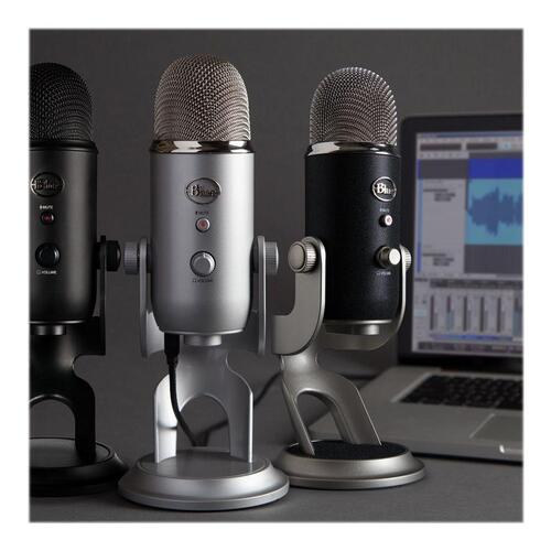 USB mikrofon Logitech Blue Yeti – sølv