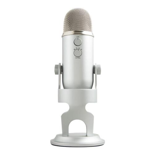 USB mikrofon Logitech Blue Yeti – sølv