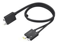 Strømkabel Thunderbolt 4 - Lenovo USB?C/ Slim Tip, 70 cm, sort billede