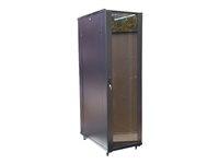 Serverrack 19" Extralink 42U gulvstående - 600×1000 mm, sort billede