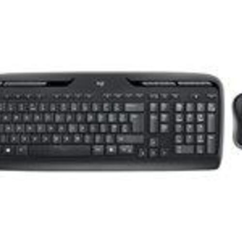 Trådløst tastatur og mus Logitech MK330 – nordisk layout
